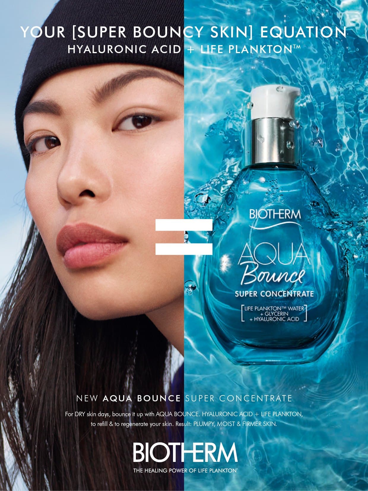 Print Your Super Bouncy Skin Equation, Aqua Bounce