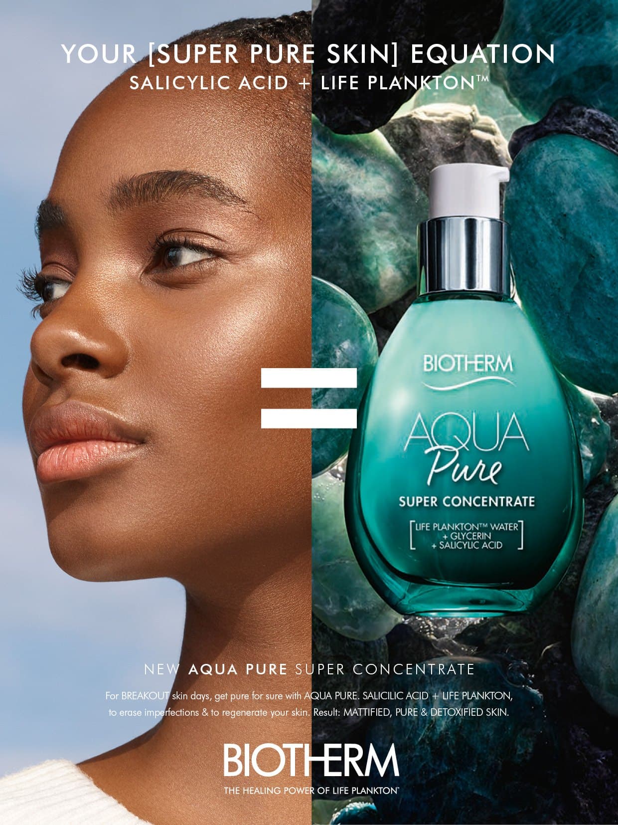 Print Your Super Pure Skin Equation, Aqua Pure