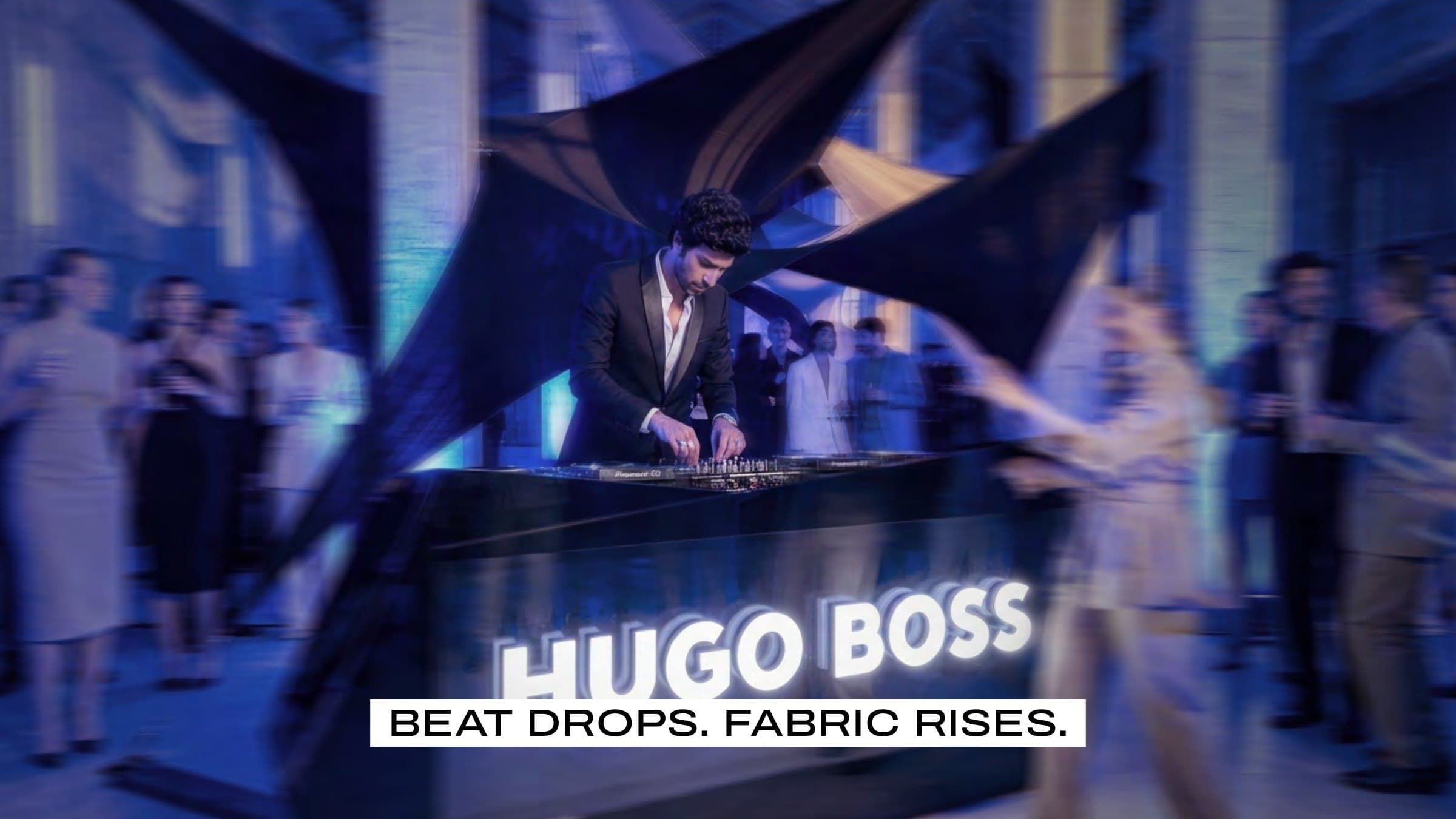 Beat drops, fabric rises : DJ set HUGO BOSS