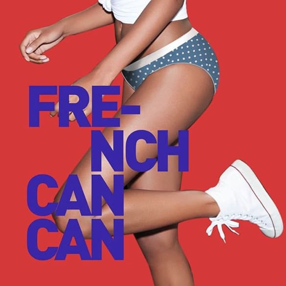 Post Instagram DIM : French cancan