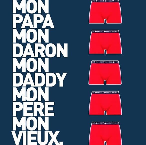 Post Instagram DIM : Mon papa, mon daron, mon daddy