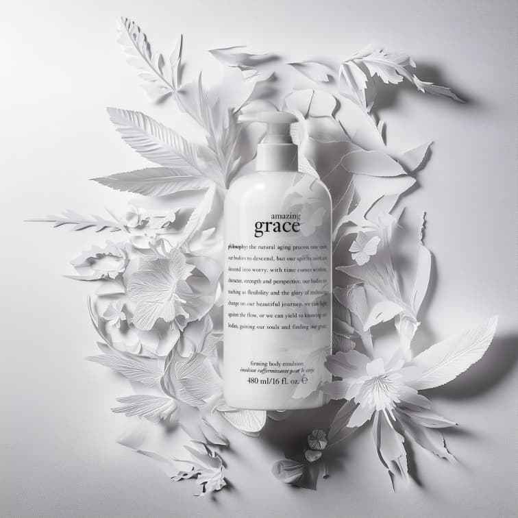 Amazing grace sur des fleurs en papier